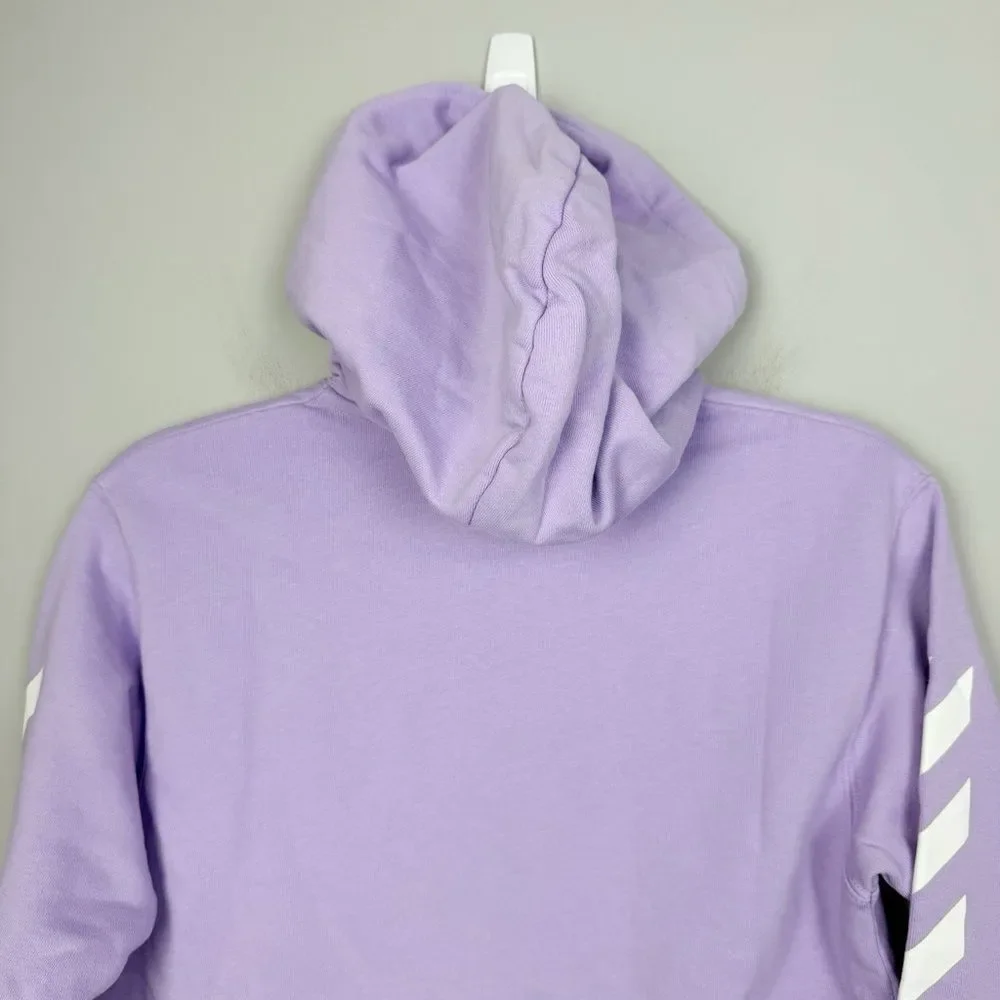 OFF-WHITE | NEW Kid’s Light Purple & White Cotton Logo Hoodie Youth Size 10